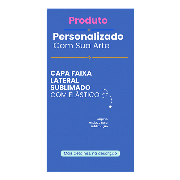 Mini Faixa Lateral Imagem Personalizada - Código