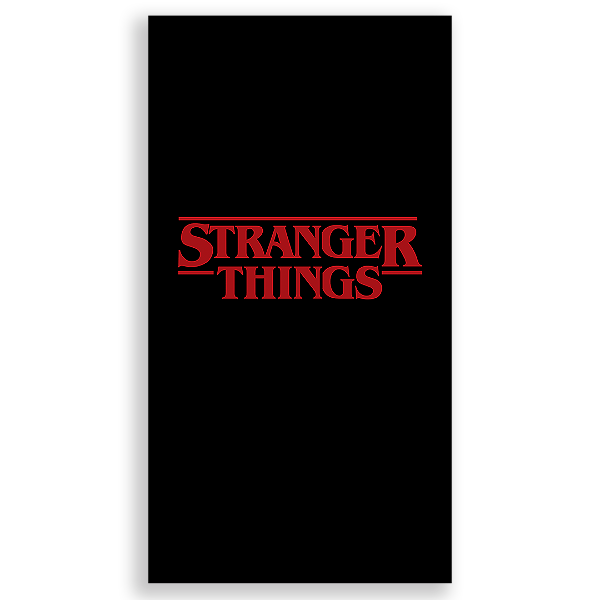 Capa Faixa Lateral Sublimado - Stranger Things