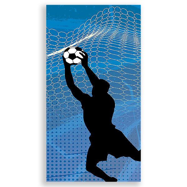 Capa Faixa Lateral Sublimado - Futebol