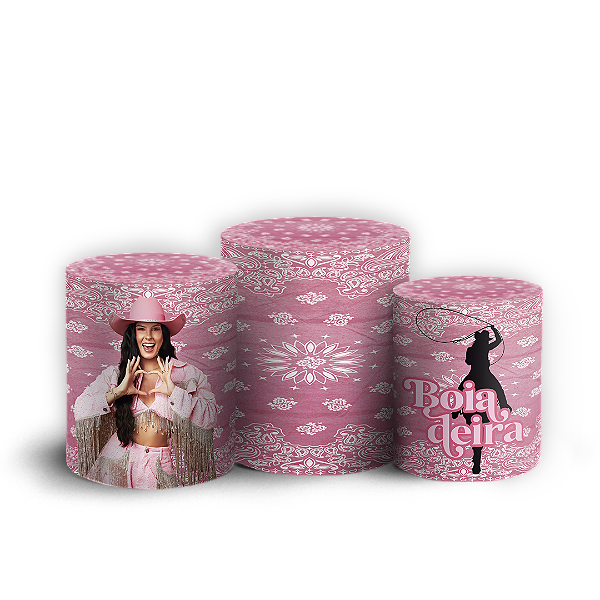 Capas Trio Cilindro Sublimado Vest Facil - Ana Castela Boiadeira