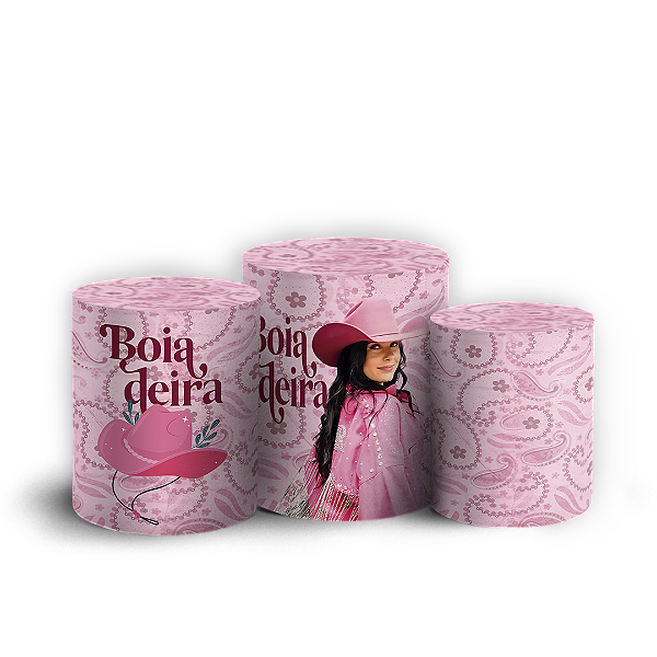 Capas Trio Cilindro Sublimado Vest Facil - Ana Castela Boiadeira