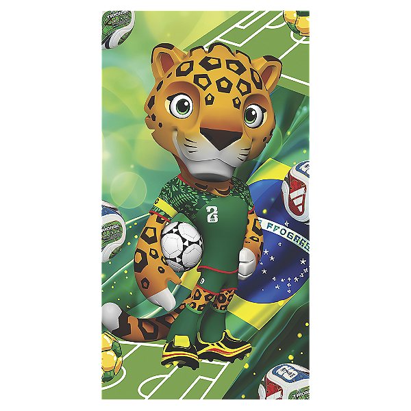 Capa Faixa Lateral Sublimado - Copa Do Mundo