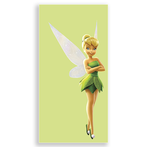 Capa Faixa Lateral Sublimado - Sininho Tinkerbell