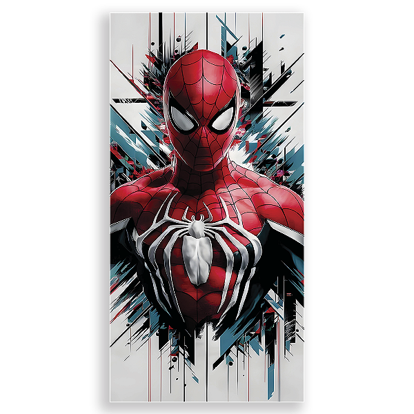 Capa Faixa Lateral Sublimado - Herois Homem Aranha