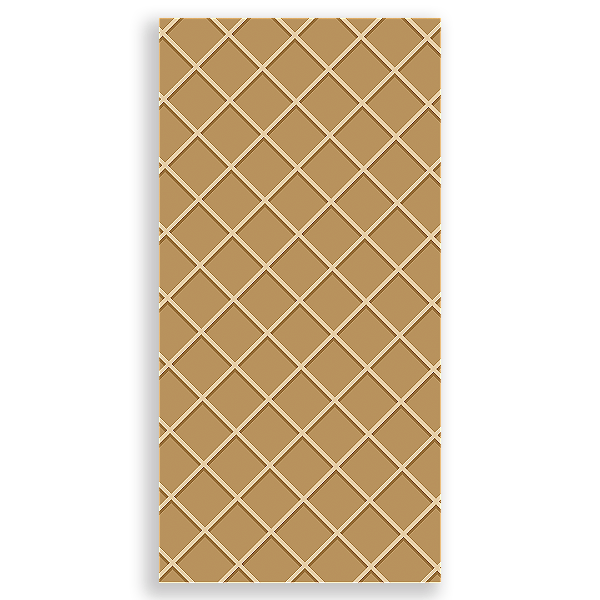 Capa Faixa Lateral Sublimado - Fundo Quadrado Waffle