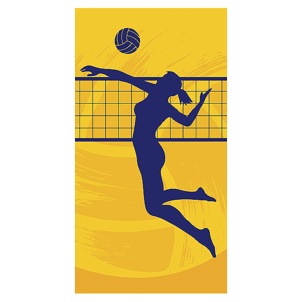 Capa Faixa Lateral Sublimado - Vôlei