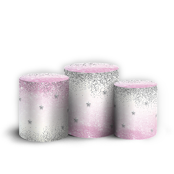 Capas Trio Cilindro Sublimado Vest Facil - Aniversário