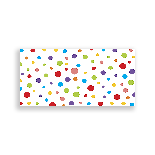 Capa Painel Retangular Sublimado - Bolinhas