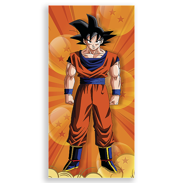 Capa Faixa Lateral Sublimado - Dragon Ball