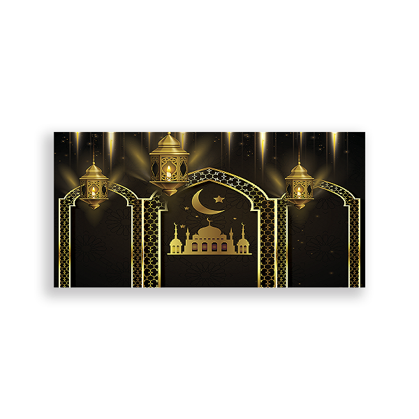 Capa Painel Retangular Sublimado - Ramadan