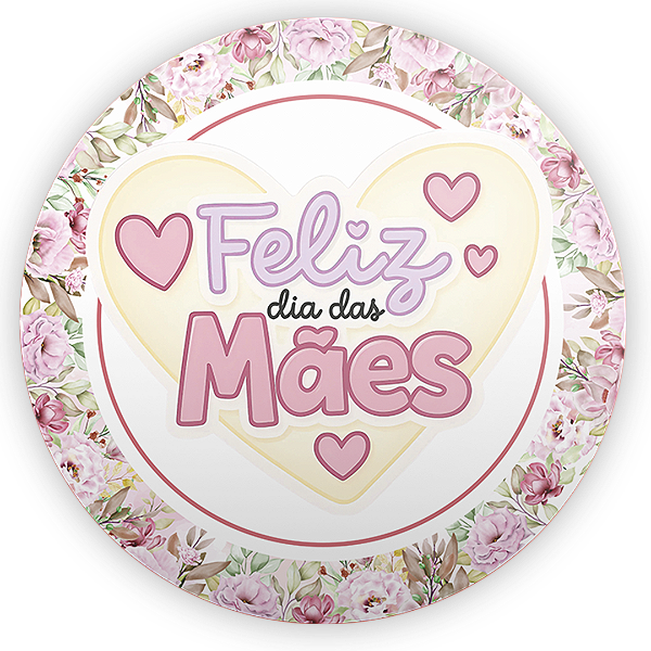 Capa Mini Painel Sublimado - Dias das Mães