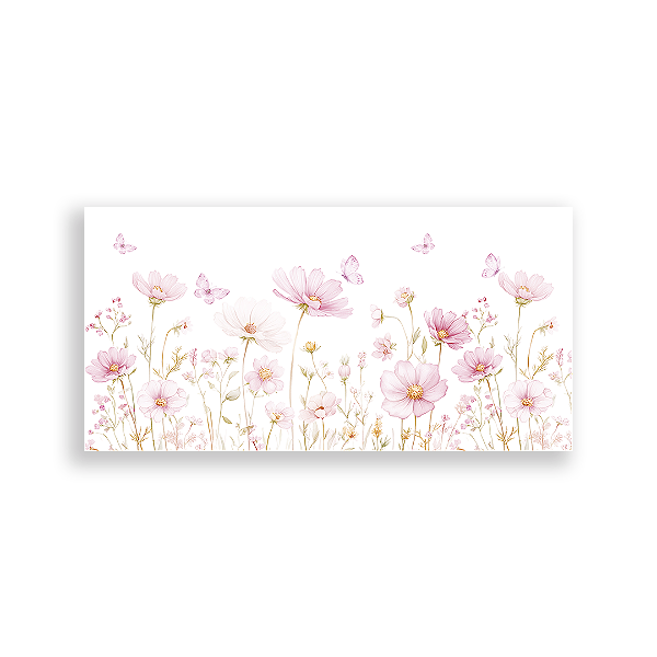 Capa Painel Retangular Sublimado - Jardim