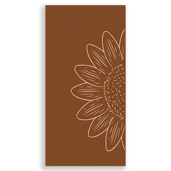 Capa Faixa Lateral Sublimado - Gratidão Floral