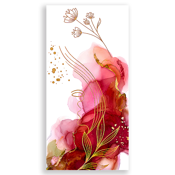 Capa Faixa Lateral Sublimado - Gratidão Floral