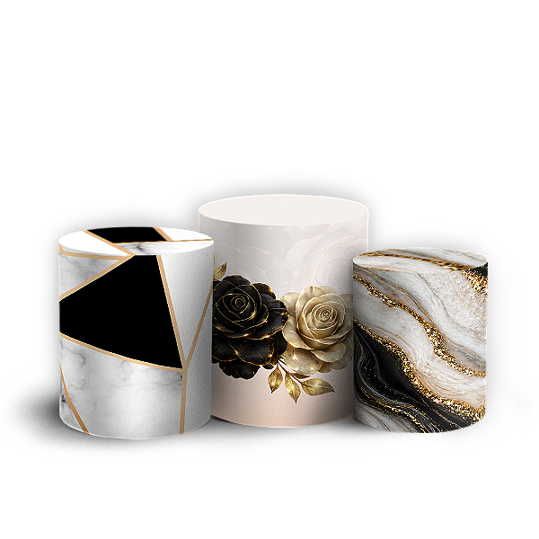 Capas Trio Cilindro Sublimado Vest Facil - Gratidão