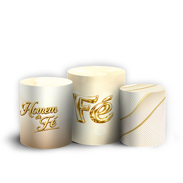 Capas Trio Cilindro Sublimado Vest Facil - Pastor