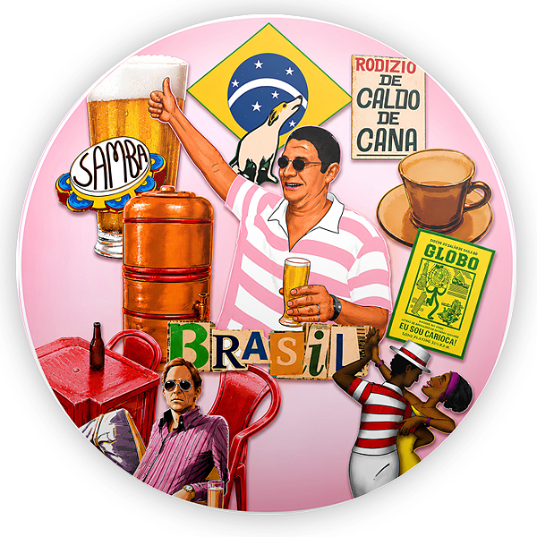Capa Mini Painel Sublimado - Brasilidade