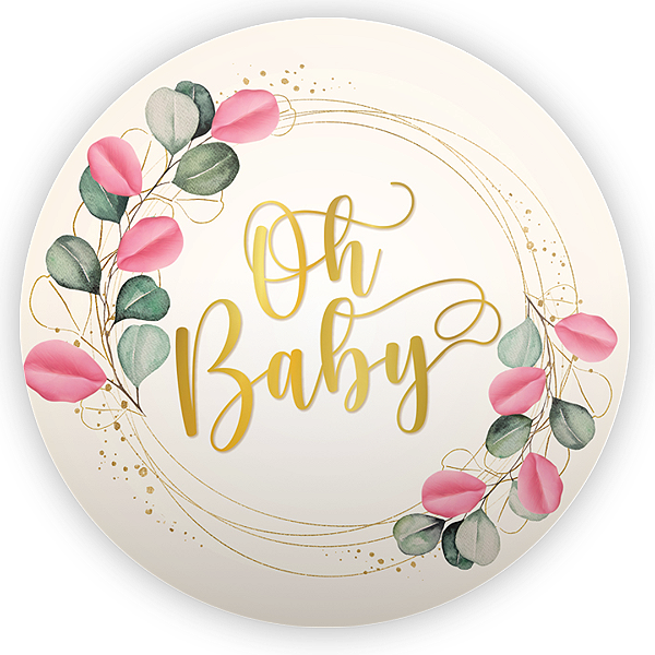 Capa Mini Painel Sublimado - Oh Baby