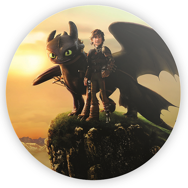Capa Mini Painel Sublimado - Como Treinar Seu Dragão