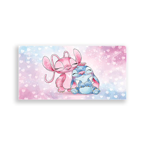 Capa Painel Retangular Sublimado - Lilo & Stitch