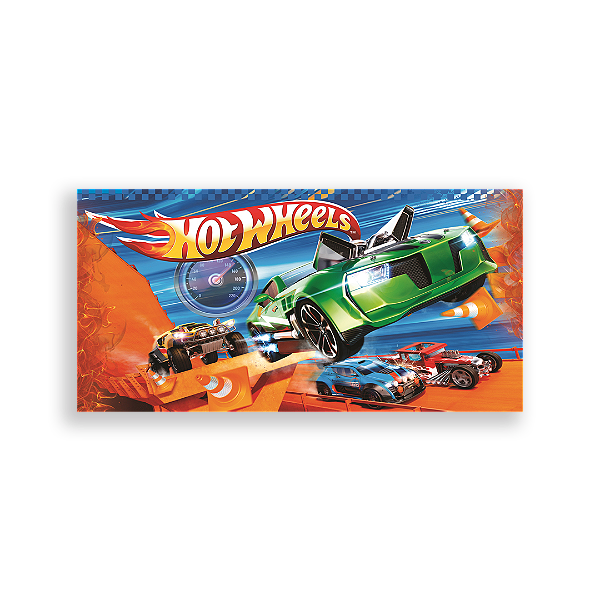 Capa Painel Retangular Sublimado - Hotwheels