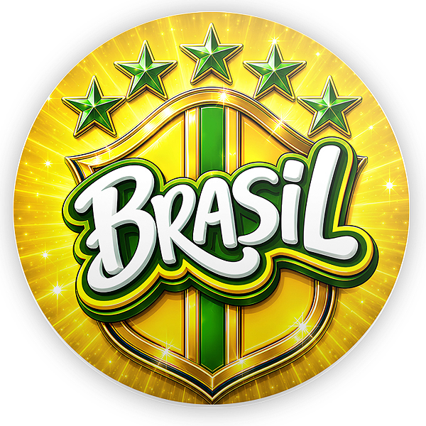 Capa Painel Redondo Sublimado - Copa do Mundo Brasil