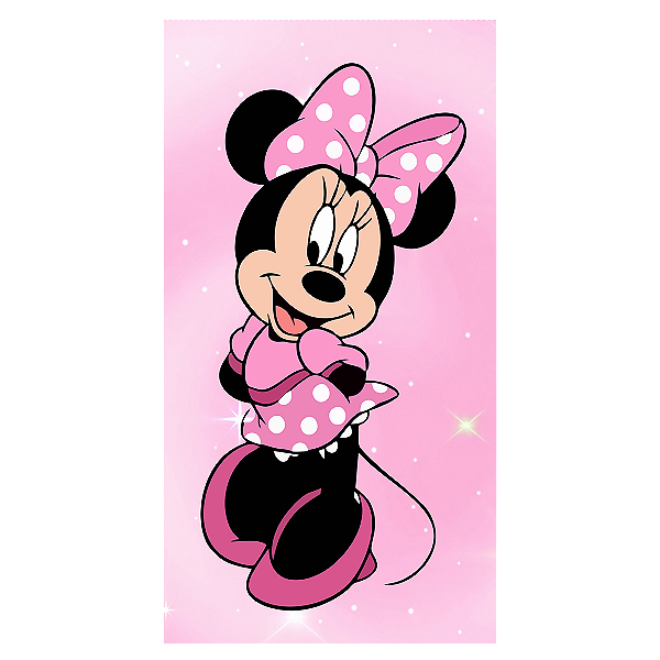 Capa Faixa Lateral Sublimado - Minnie