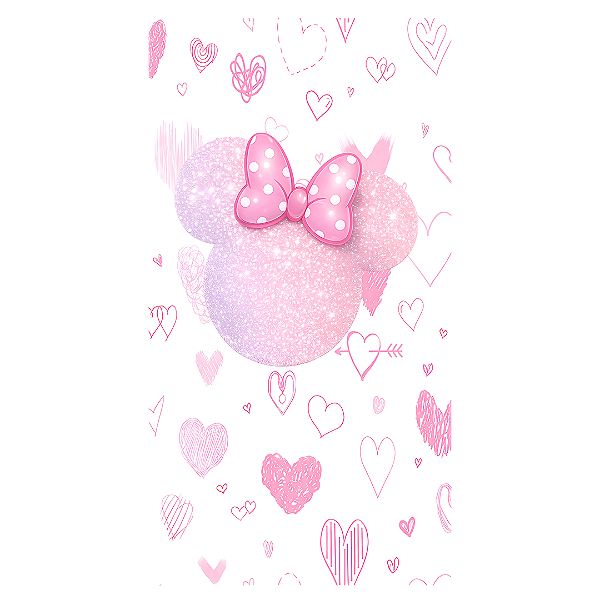 Capa Faixa Lateral Sublimado - Minnie
