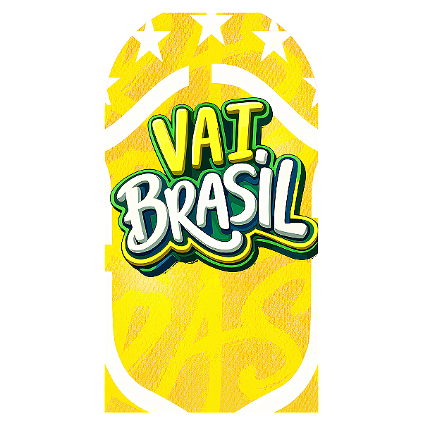 Capa Faixa Lateral Sublimado - Copa do Mundo Brasil