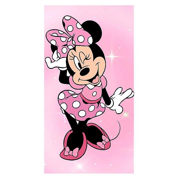Capa Faixa Lateral Sublimado - Minnie