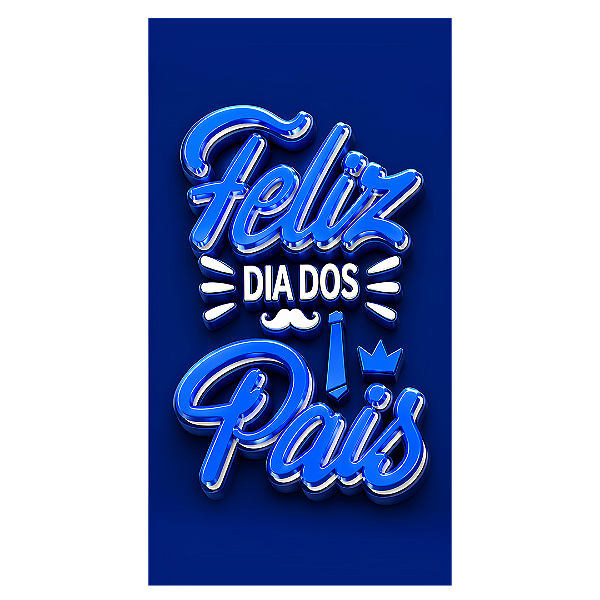 Capa Faixa Lateral Sublimado - Dia dos Pais
