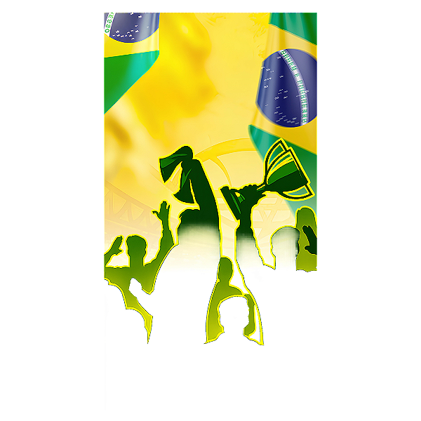 Capa Faixa Lateral Sublimado - Copa do Mundo Brasil