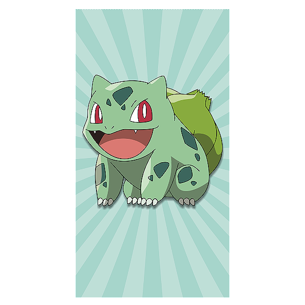 Capa Faixa Lateral Sublimado - Pokemon
