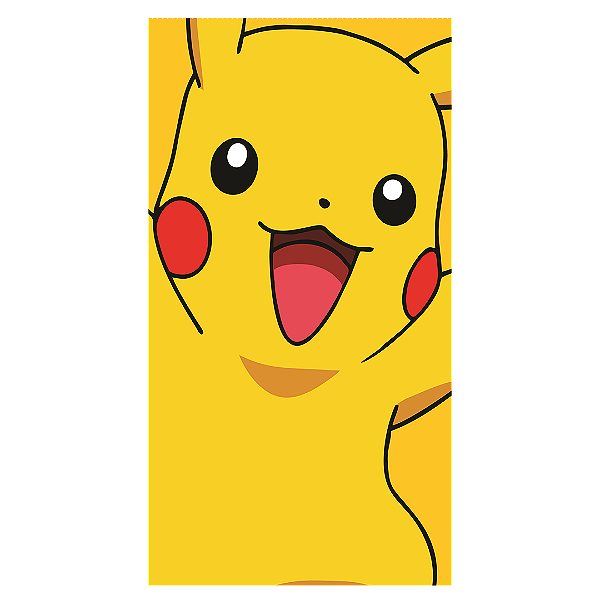 Capa Faixa Lateral Sublimado - Pokemon