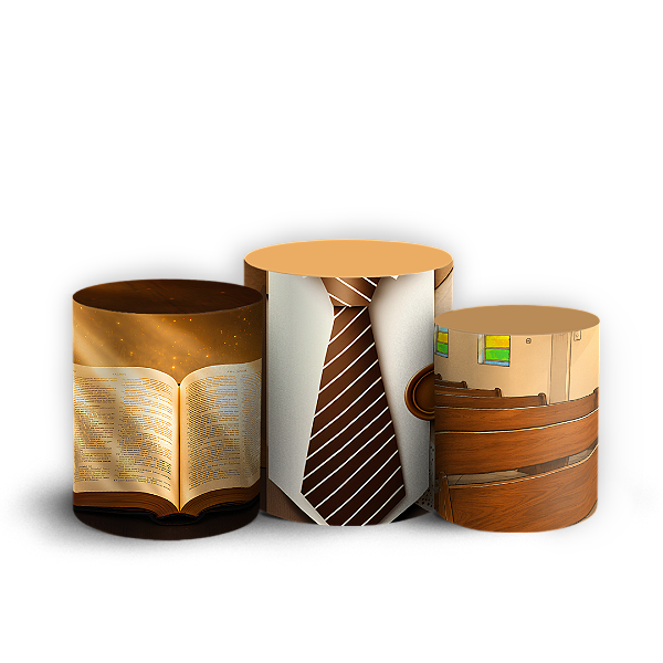 Capas Trio Cilindro Sublimado Veste Fácil - Pastor