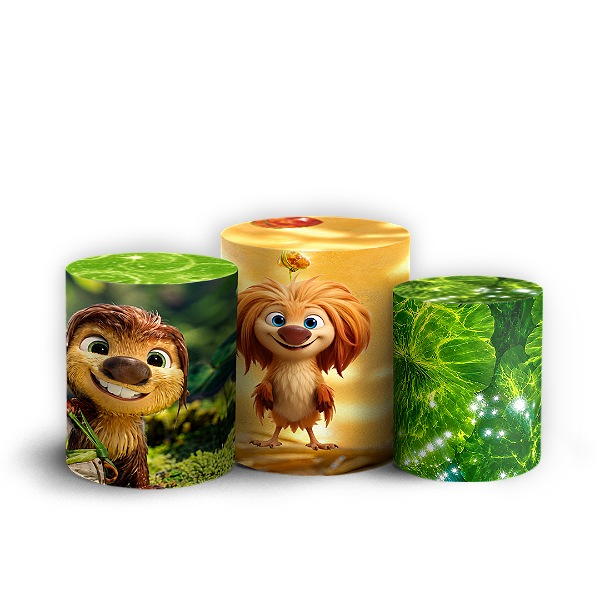 Capas Trio Cilindro Sublimado Veste Fácil - Como Magia