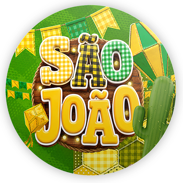 Capa Mini Painel Sublimado - São João