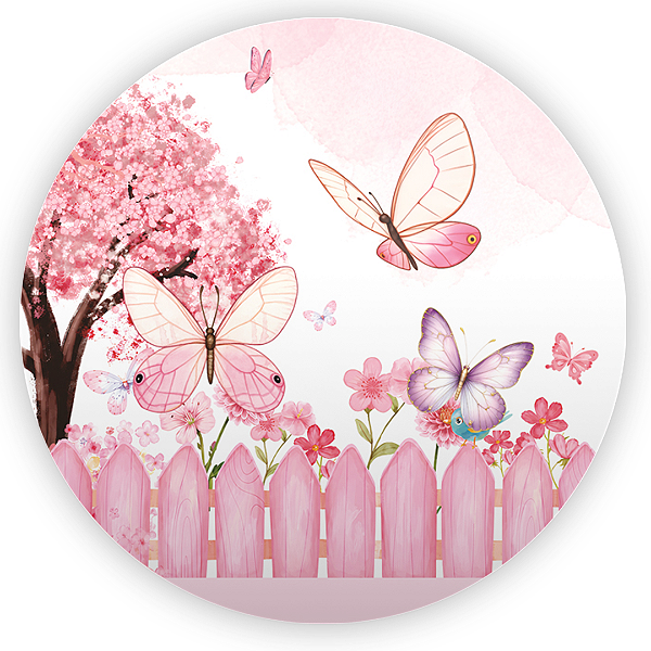 Capa Mini Painel Sublimado - Jardim