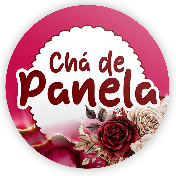 Capa Mini Painel Sublimado - Chá de Panela