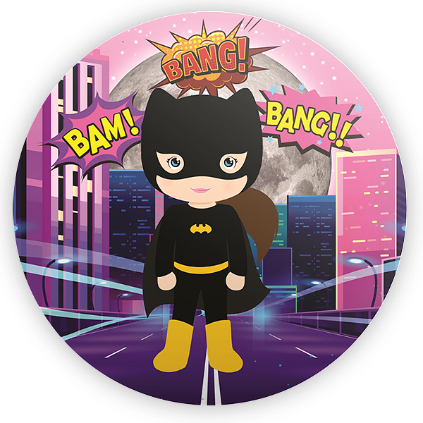 Capa Mini Painel Sublimado - Batgirl