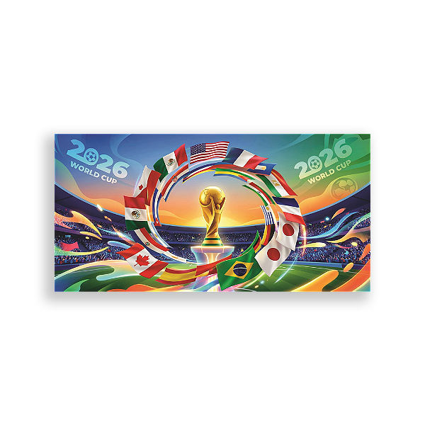 Capa Painel Retangular Sublimado - Copa do Mundo Brasil