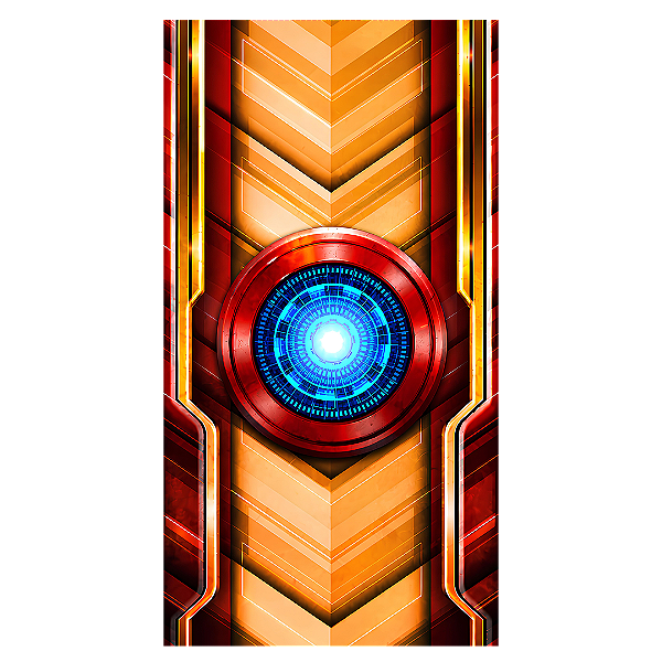 Capa Faixa Lateral Sublimado - Homem de Ferro