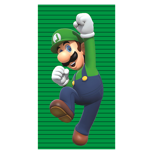 Capa Faixa Lateral Sublimado - Mario Bros