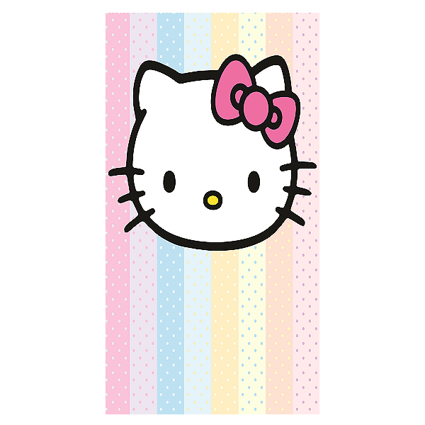 Capa Faixa Lateral Sublimado - Hello Kitty
