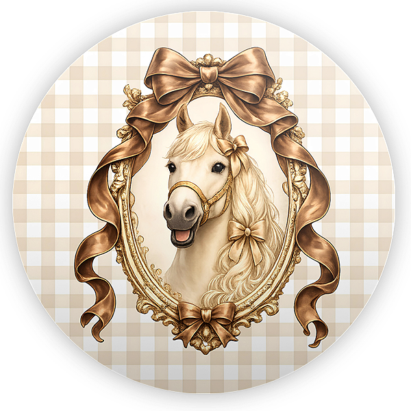 Capa Mini Painel Sublimado - Cavalo