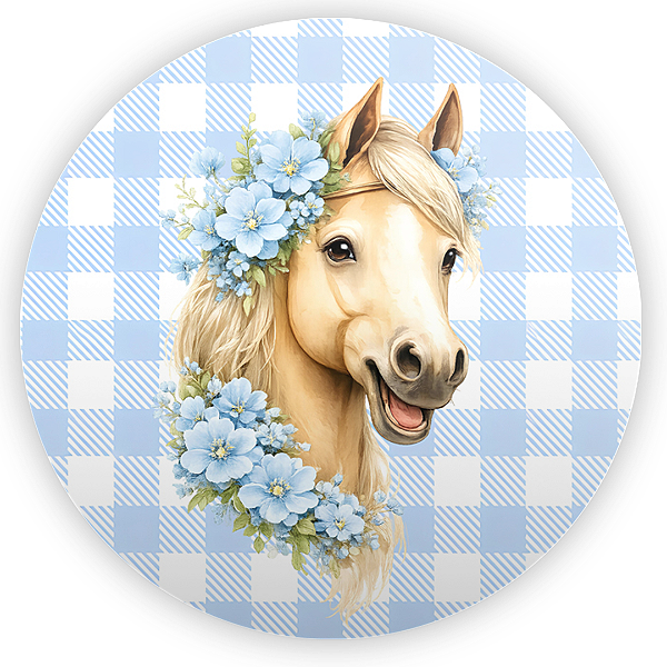 Capa Mini Painel Sublimado - Cavalo