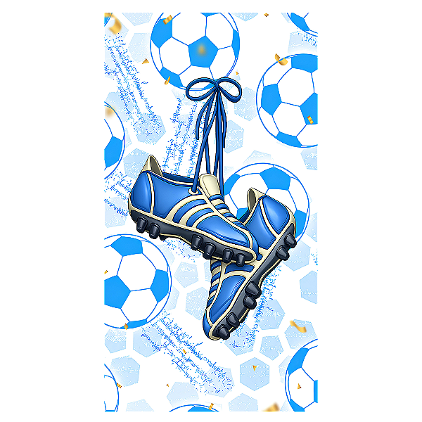 Capa Faixa Lateral Sublimado - Futebol
