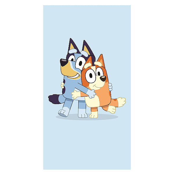 Capa Faixa Lateral Sublimado - Bluey