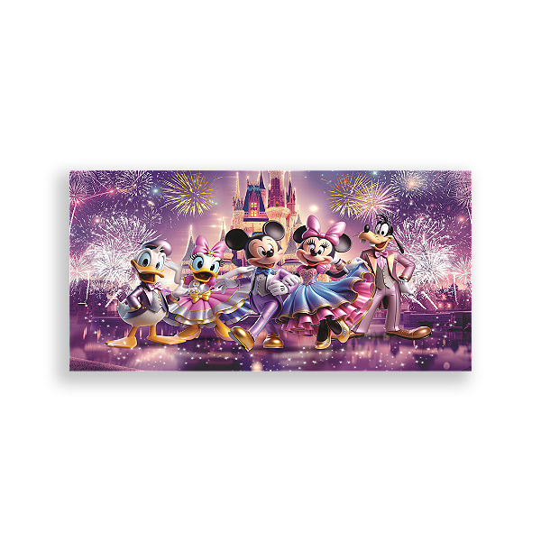 Capa Painel Retangular Sublimado - Turma do Mickey