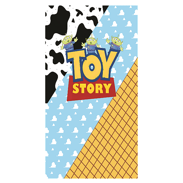 Capa Faixa Lateral Sublimado - Toy Story